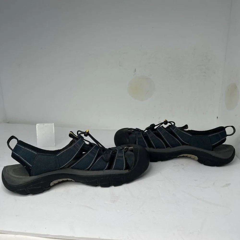 Men's KEEN Newport H2 WP Waterproof Sandals Trail Shoes Size US Sz 12  Navy/Gray
